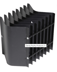 LIGHT TRAP,BROWN OUT,48"H X 60" W